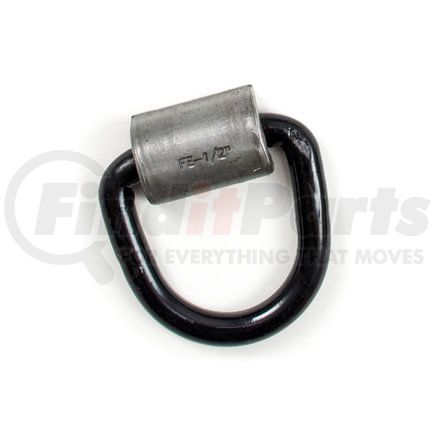 982-00270 by FLEET ENGINEERS - Tie Down D-Ring with Cast Weld-on Clip, 1/2, 2.38 x 2.5 I.D.