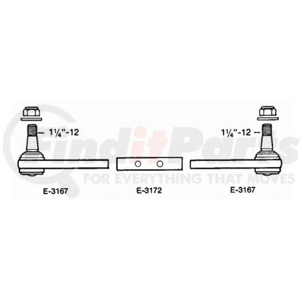 Meritor KIT5117 Torsion Bar UNIROD-KIT