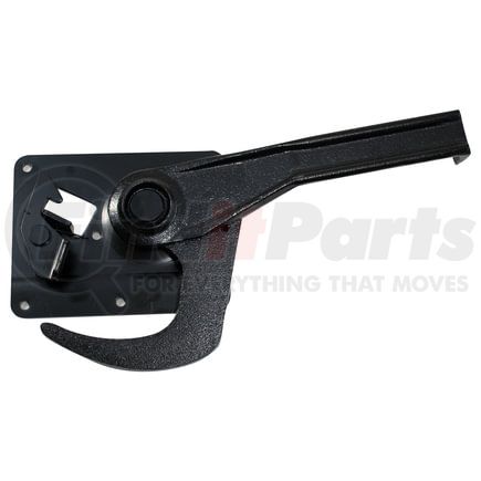 025-10332 by FLEET ENGINEERS - Lock Handle for 2 Roller Doors, Black E-Coat/Powder Coat