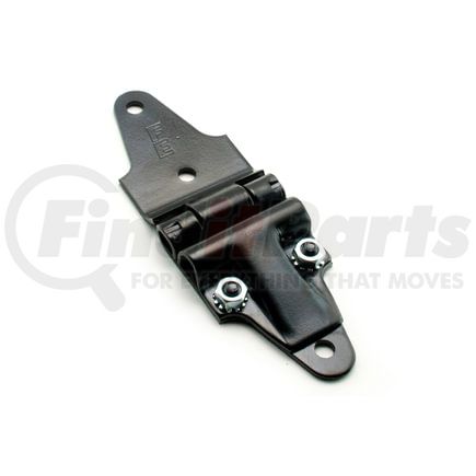 025E10002 by FLEET ENGINEERS - End Hinge Assembly for 2 Rollers, Black E-Coat