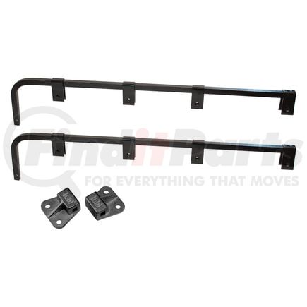 031-00112 by FLEET ENGINEERS - Mud Flap Bracket - 0.75 in. Bar, Straight, End Mount, Pair with Mounts, 16.38 lbs