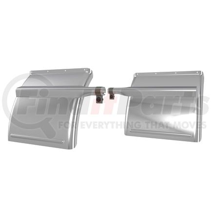 031-00408 by FLEET ENGINEERS - Paddle Mount Classic PMC-24, Stainless Steel, Pair