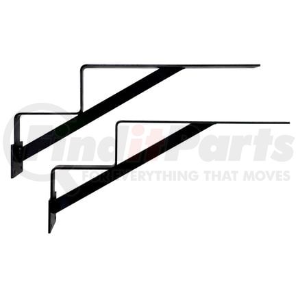031-00541 by FLEET ENGINEERS - Center Mount, Standard Duty, 2 Bracket Set, E-Coat