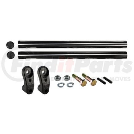 031-00920 by FLEET ENGINEERS - Fender Bracket - Black E-Coat, End Mount, Packaged Set, 22.6 lbs