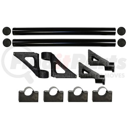 031-01226 by FLEET ENGINEERS - X-Flex Multi-Mount with Iso-Blox Undermount, 2 Bracket Set, E-Coat