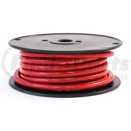 422245 by TRAMEC SLOAN - Battery Cable, AWG 4, Red, 25'