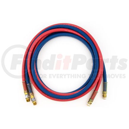 BR455144SET by TRAMEC SLOAN - 3/8 X 12' BLUE AND RED HOSE WITH 1/2 FITTINGS SET