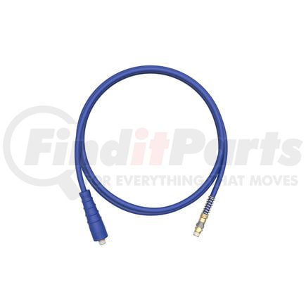 FS5515B by TRAMEC SLOAN - Tractor Trailer Jumper Hose - 3/8" I.D., 15 ft., Blue, with X31 Grip