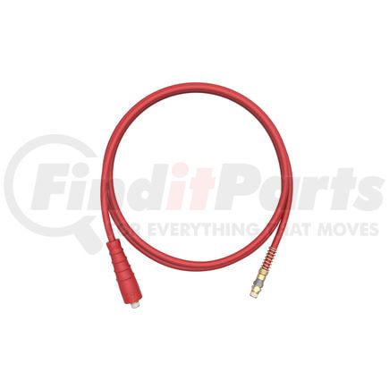 FS5515R by TRAMEC SLOAN - Tractor Trailer Jumper Hose - 3/8" I.D., 15 ft., Red, with X31 Grip