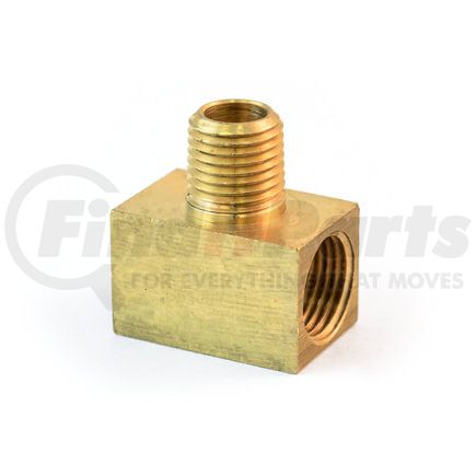 S245IF-4-2 by TRAMEC SLOAN - Air Brake Fitting - 1/4 Inch x 1/8 Inch Inverted Flare Male Branch Tee