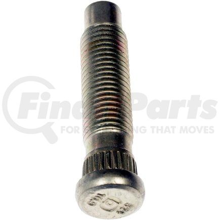 610-524 by DORMAN - M12-1.50 Serrated Wheel Stud - 12.80mm Knurl , 53mm  Under Head Length