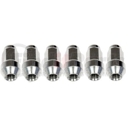 611-288CD by DORMAN - Wheel Nut - Domed Top Nut, Steel, 2.126 in. Length, Metric, M14-2.0 Thread