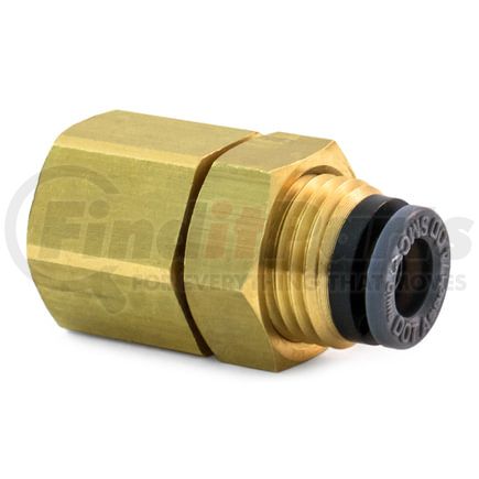 S786PMTBH-6-4 by TRAMEC SLOAN - Bulkhead Female Connector, 3/8x1/4