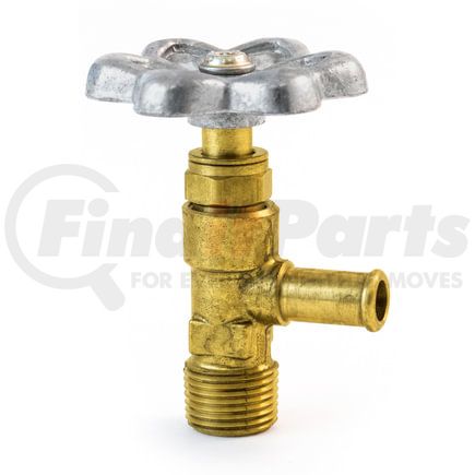 SV404P-10-6P by TRAMEC SLOAN - Hose to Male Pipe Truck Valve, 5/8 Hose to 3/8 Pipe, Pack