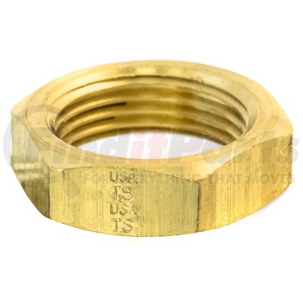 207-6C by TRAMEC SLOAN - Brass Jam Nut, 1.25, Carton Pack