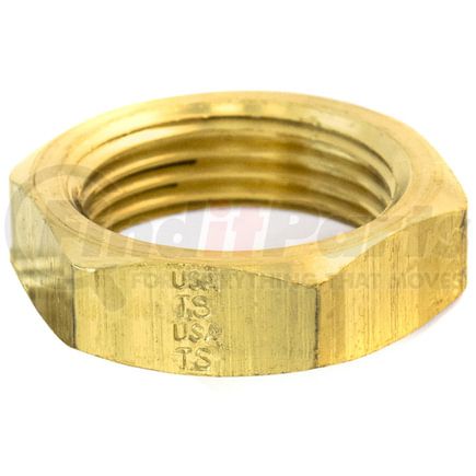 207-6 by TRAMEC SLOAN - Brass Jam Nut, 1.25