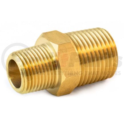 63325-2 by TRAMEC SLOAN - Brass Hex Nipples, Light Pattern, 1/8