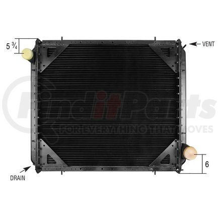 21011701 by SPECTRA PREMIUM - Radiator