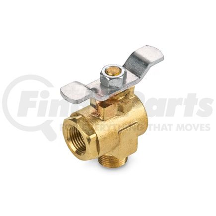 401815 by TRAMEC SLOAN - 90-Degree Ball Valve, 1/2 Female and 1/2 Male with T-Handle