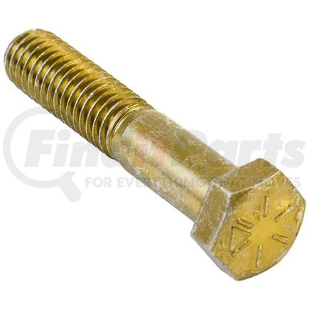 423062P by TRAMEC SLOAN - Bolt, Hex Cap Screw, 3/8 x 6 UNC, Grade 8, Yellow Zinc, Pkg 50