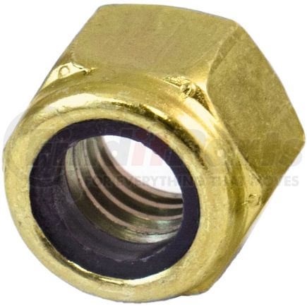 423252P by TRAMEC SLOAN - Nut, Locknut, Grade 8, 9/16-12 UNC, Yellow Zinc, Pkg 10