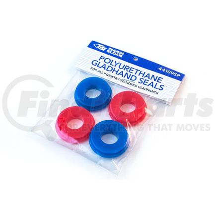 441095P by TRAMEC SLOAN - Polyurethane Gladhand Seal, 4 Pack (2 Red, 2 Blue)