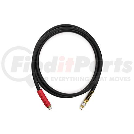 455144R by TRAMEC SLOAN - 3/8 Black Hose, 12', Red SureGrip