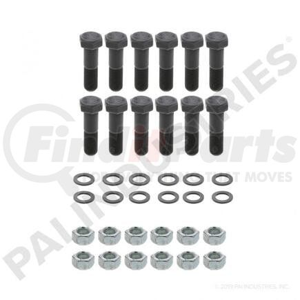 ER14100 by PAI - Differential Ring Gear Bolt Kit - Mack RD/RP/RT 17140, 20140, 34145, 40140, 40145, 44145 Series Application