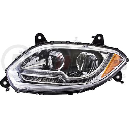 5201-0033 by WHEELER FIT - HEADLAMP ASM, "LED"  (CHROME PERFORMANCE STYLE) - LEFT