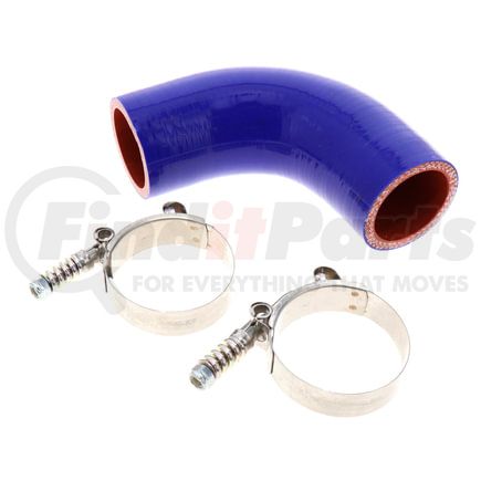 1105-0097 by WHEELER FIT - Engine Coolant Hose - 1-7/8 in. ID, 1-3/8 in. OD, with (2) Clamp