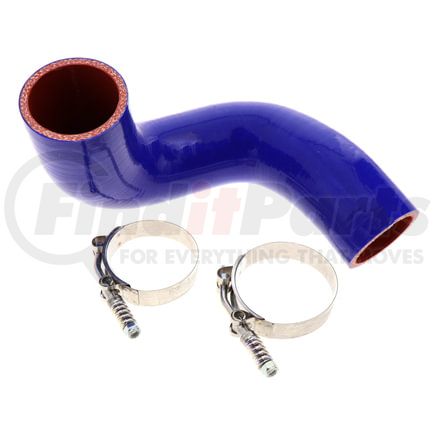 1105-0132 by WHEELER FIT - HOSE,COOLANT - 2 1/8" - 2 3/8" ID / 2 1/2" - 2 7/8" OD / 6 PLY ARAMID FIBER / 2 STAINLESS STEEL CLAMPS / CLAMP PN 1107-0000 (70/78) 1107-0034 (64/71)