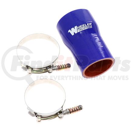 1105-0142 by WHEELER FIT - HOSE,COOLANT - 2 1/2", 3" ID / 3", 3 1/2" OD / 6 PLY ARAMID FIBER / 2 STAINLESS STEEL HOSE CLAMPS / CLAMP PN 1107-0036 (73/81) 1107-0041 (86/94)