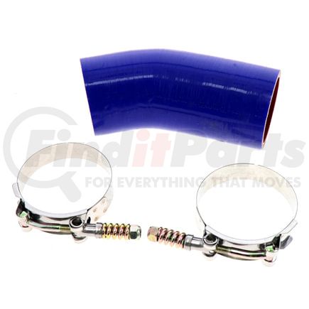 1105-0150 by WHEELER FIT - HOSE,COOLANT - 2 1/4" ID / 2 3/4" OD / 6 PLY ARAMID FIBER / 2 STAINLESS STEEL CLAMPS / RANGE 2 5/8" , 3" / CLAMP PN 1107-0001 (67/75)