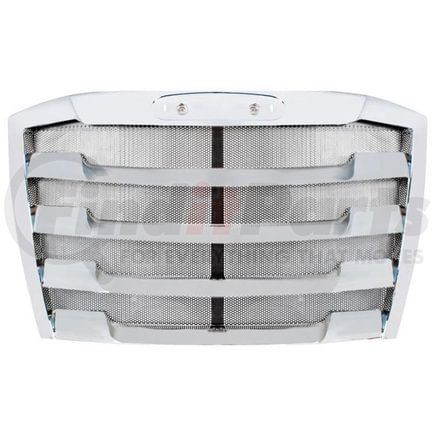 1501-0039 by WHEELER FIT - Grille - Chrome, with Bug Screen, fits 2018-2024 Freightliner Cascadia (PT-126)