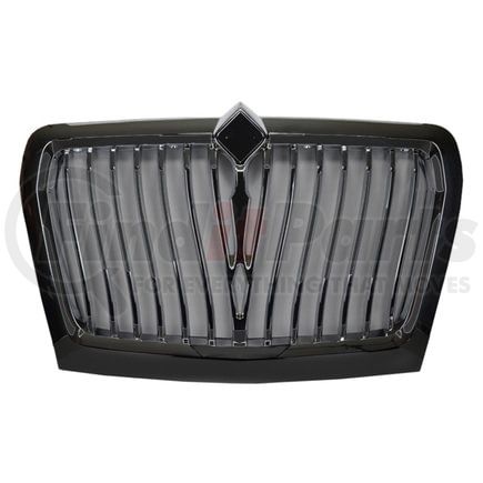 1501-0050 by WHEELER FIT - GRILLE,PAINTED - SATIN BLACK W/ BUG SCREEN (REDESIGN) INCLUDES MOUNTING HARDWARE