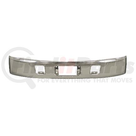 1502-0015 by WHEELER FIT - Bumper - Front, Chrome, with Tow Hook, Holefits 2005-2020 Hino 600 Series