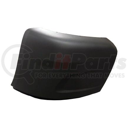 1503-0081 by WHEELER FIT - Bumper End Cap - Left Side, Black, fits 2017-2022 International LT