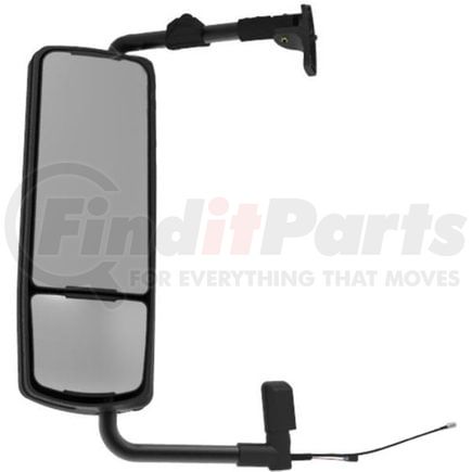 1511-0081 by WHEELER FIT - MIRROR ASSEMBLY (BLACK)  - LEFT