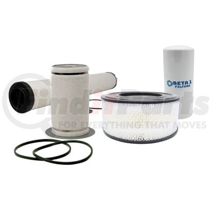 B1AF0004243 by BETA 1 FILTERS - Air Filter Replacement Filter for 94DM007 / AIR MAZE