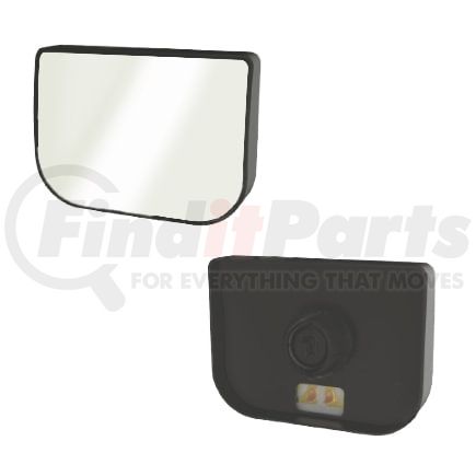 1513-0016 by WHEELER FIT - GLASS,REPLACEMENT LOWER MIRROR - LEFT & RIGHT