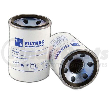 B1SO0004869 by BETA 1 FILTERS - Replacement Spin-On Oil Filter Compatible with LHA MPE402 (2-Pack)