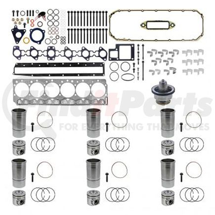 466223-017 by PAI - Engine Complete Assembly Overhaul Kit - International DT466E HEUI Engines Application