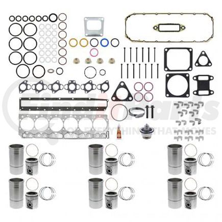 466116-501 by PAI - Engine Complete Assembly Overhaul Kit - w/out Fuel/Oil Filters International DT466E HEUI Engines Application