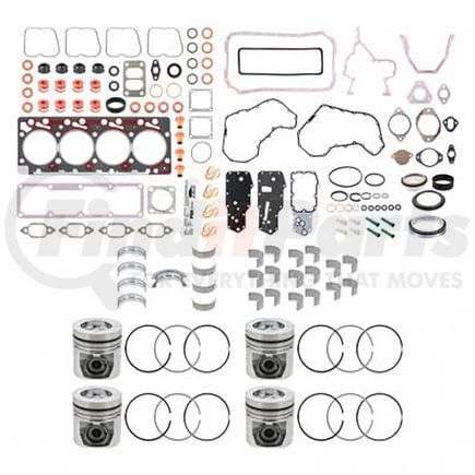 PAI 4BS104-026 Engine Rebuild Kit Engine Overhaul Rebuild Kit for Cummins 4B Series Engine Application