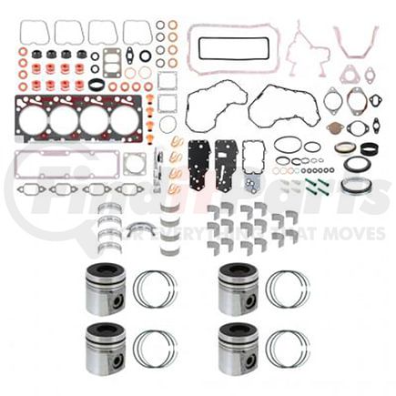 4BS105-001 by PAI - Engine Complete Assembly Overhaul Kit - Cummins 4B-3.9 Engines Application