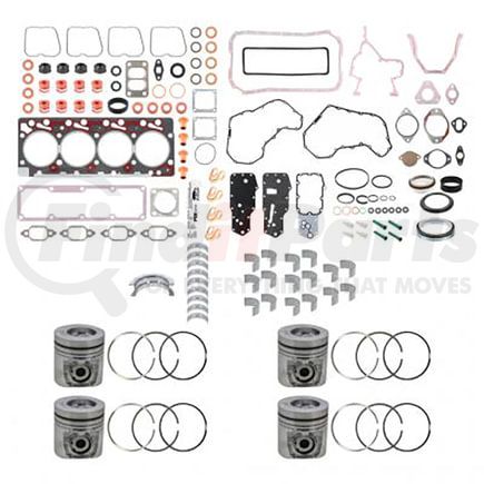 PAI 4BS103-062 Engine Rebuild Kit Engine Rebuild Kit for Cummins 4B Series Engine Application