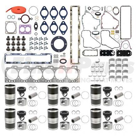 6CS201-001 by PAI - Engine Overhaul Rebuild Kit for Cummins 6C Series Engine Application