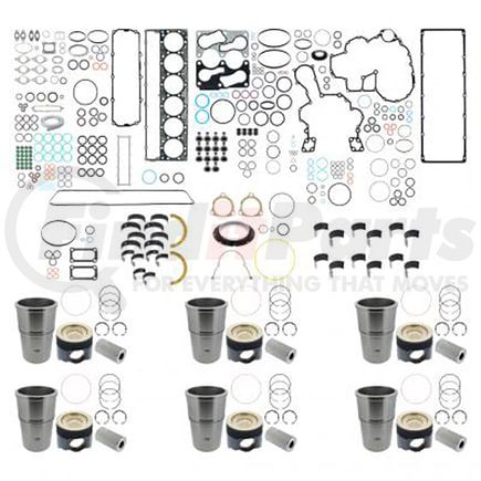PAI C13601-017HP Engine Rebuild Kit High Performance Engine Overhaul Rebuild Kit for Caterpillar C13 Applications