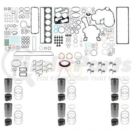 PAI C13601-027 Engine Rebuild Kit Engine Overhaul Rebuild Kit for Caterpillar C13 Engine Application