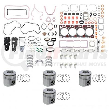PAI ISB403-007 Engine Rebuild Kit Engine Rebuild Kit for Cummins 4-Cylinder ISB Series Engine Application